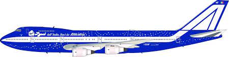 1/200 Alitalia Boeing 747200 IDEMF Baci