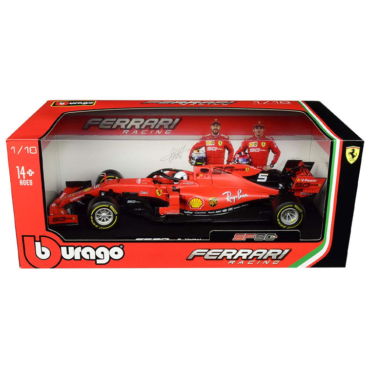 Bburago - 1:18 Ferrari Racing Formula 1 SF 90 2019 Vettel