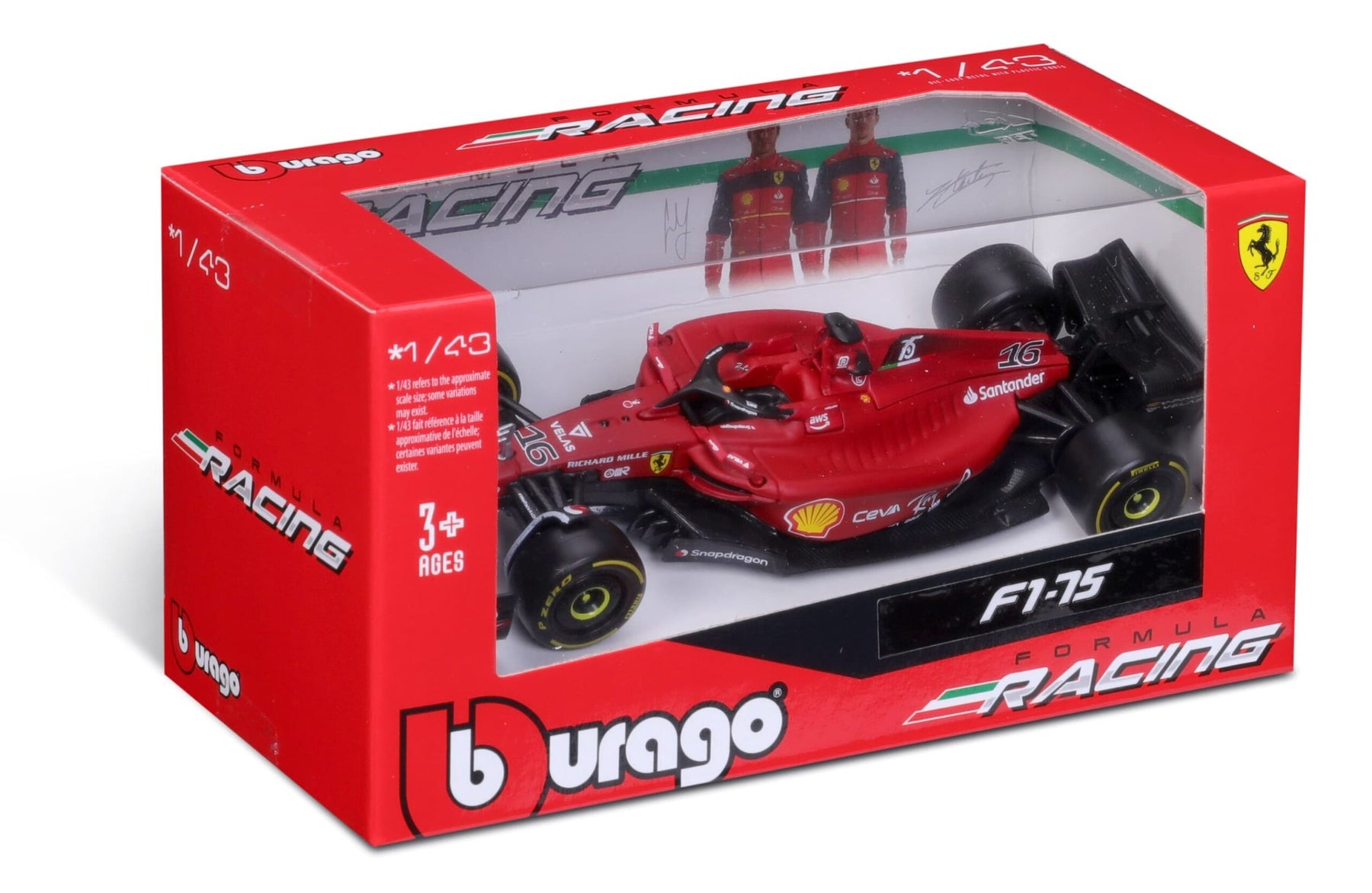 Scuderia Ferrari F1-75 #16 Charles Leclerc 1:18 Australian GP Model Ca –  CMC Motorsports®