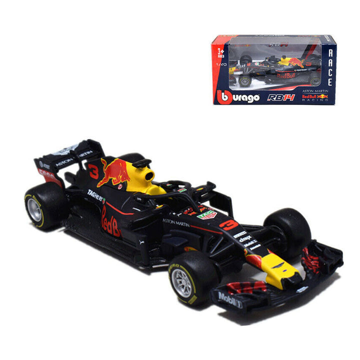 Bburago - 1:43 F1 A-M Red Bull TAG RB14 -Ricciardo