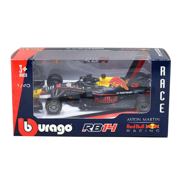 Bburago - 1:43 F1 A-M Red Bull TAG RB14 -Ricciardo