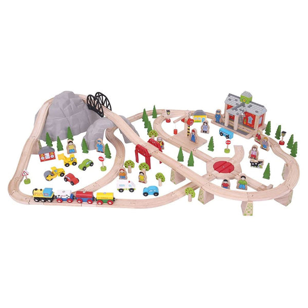 Mountain Railway Train Set