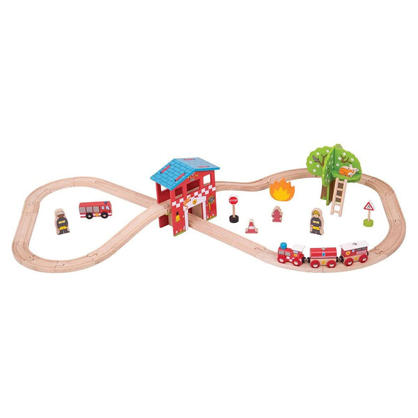 Fire and Rescue Train Set