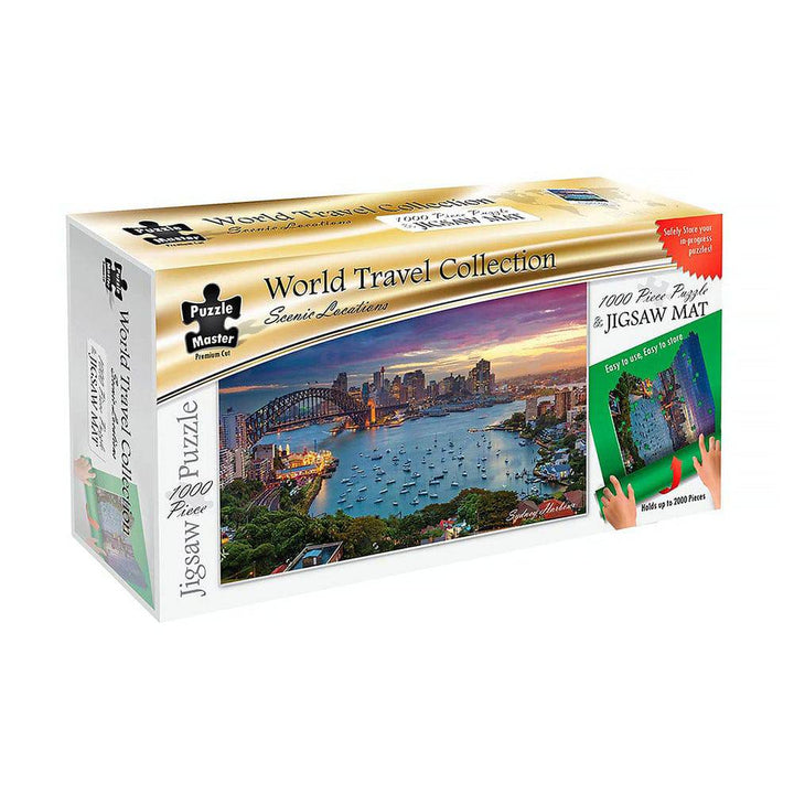 Puzzles Master - 1000pc Jigsaw Mat + Sydney