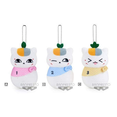 NATSUME YUJINCHO MASCOT PLUSH TRIPLE NYANKOSENSEI