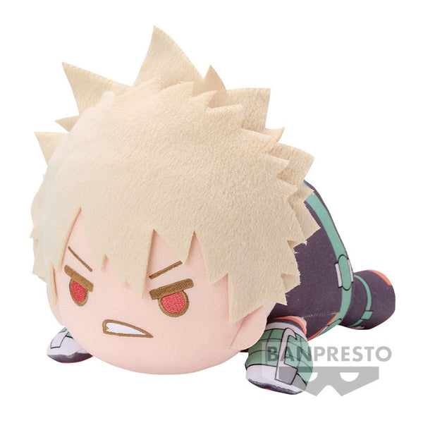 MY HERO ACADEMIA LYING DOWN BIG PLUSH IZUKU MIDORIYA  KATSUKI BAKUGO (B:KATSUKI BAKUGO)