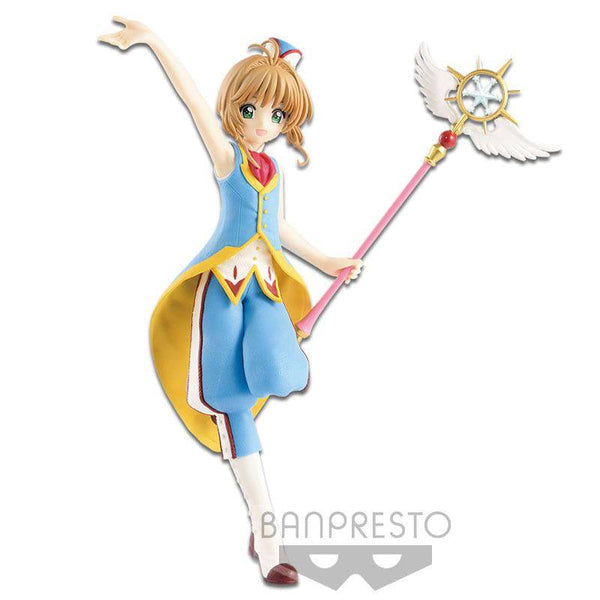 Banpresto - CARDCAPTER SAKURA CLEAR CARD EXQ FIGURE-SAKURA KINOMOTO-