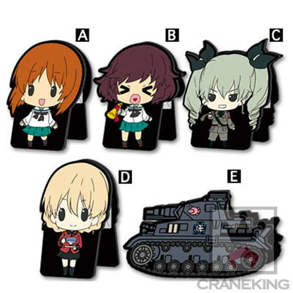 Banpresto - Clip Mascot Girls & Panzer (5K)