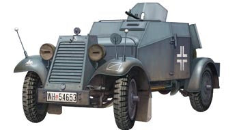 CB35032 1/35 German Adler Kfz.13 Armoured Car Plastic Model Kit