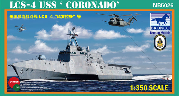 1/350 USS Coronado LCS4 Plastic Model Kit