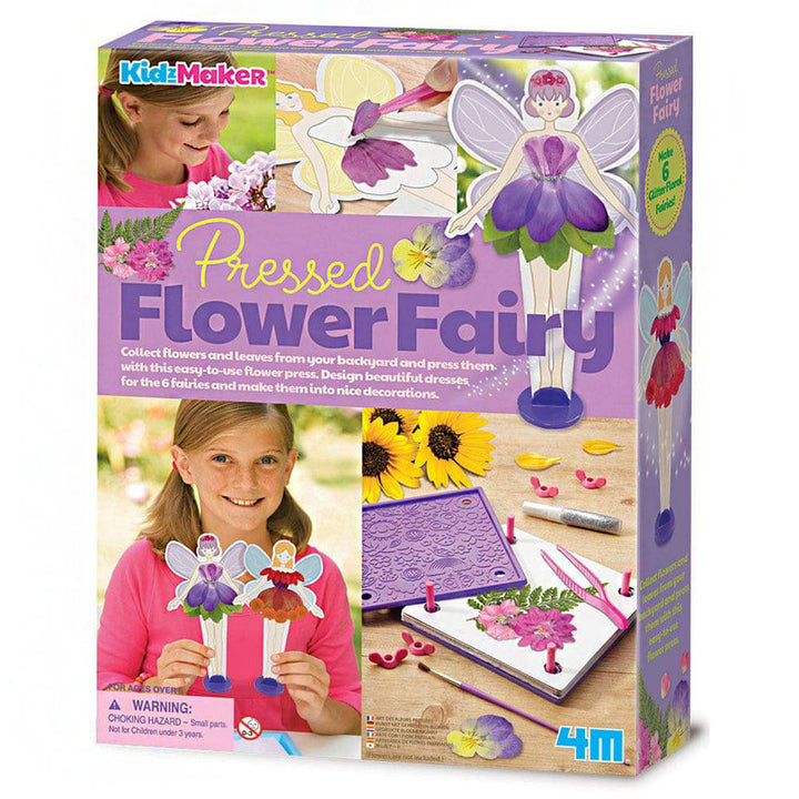 4M - KidzMaker: Pressed Flower Fairy