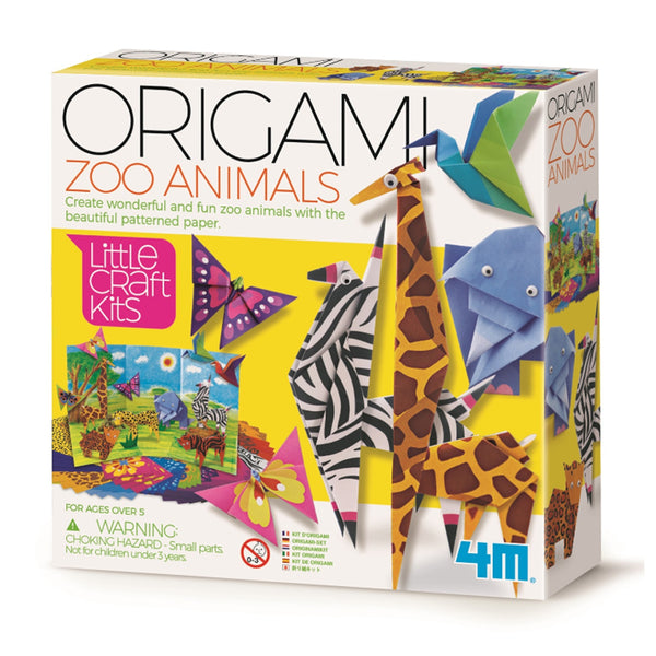 4M - Little Craft Origami Zoo Animals