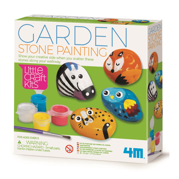 4M - Little Craft Garden Stone Painting