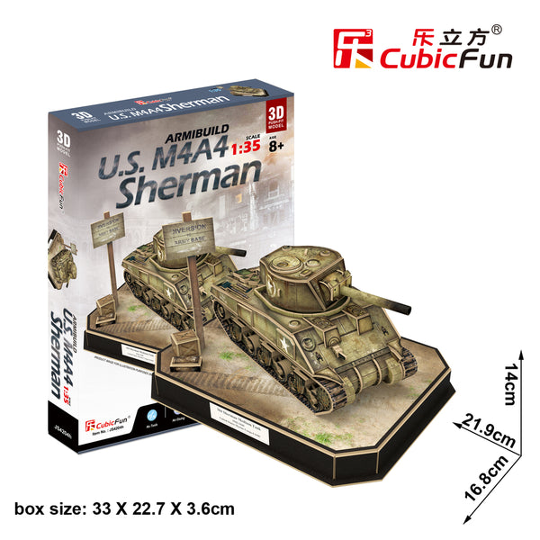 3D 1/35 US M4A4 Sherman