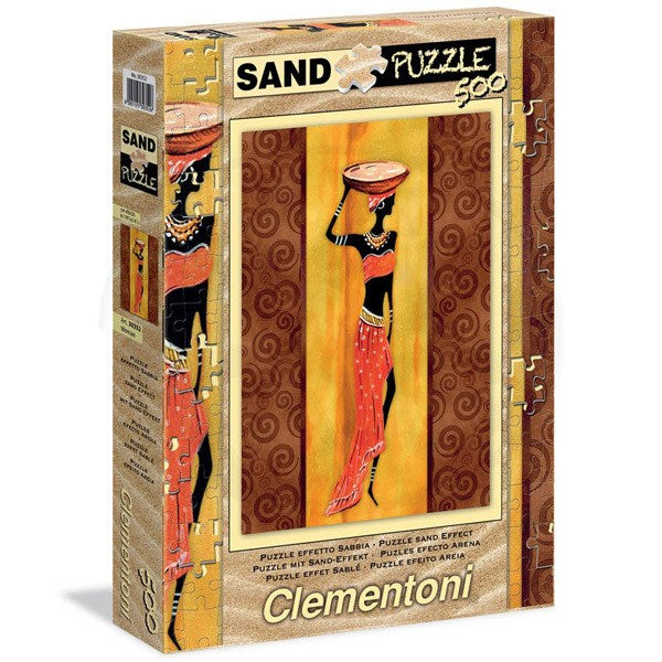 500pc Woman Sand