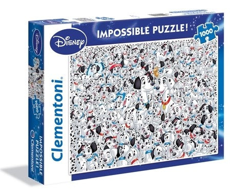 1000pc Disney 101 Dalmatians Impossible Puzzle