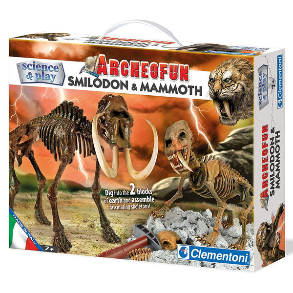 Smilodon and Mammoth