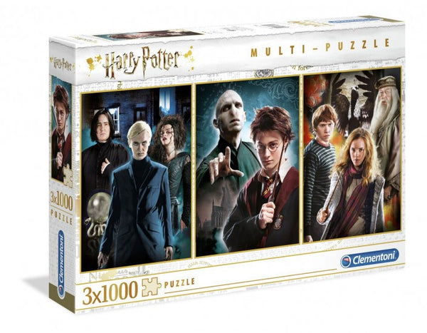 3 x 1000pc Harry Potter