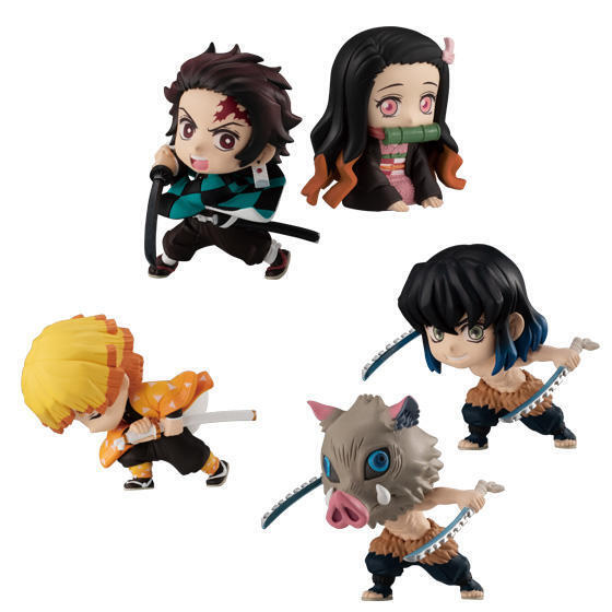 DEMON SLAYER KIMETSU NO YAIBA ADVERGE MOTION SET W/O GUM