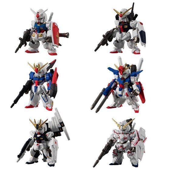 FW GUNDAM CONVERGE 10TH ANNIVERSARY UNIVERSAL CENTURY SET W/O GUM