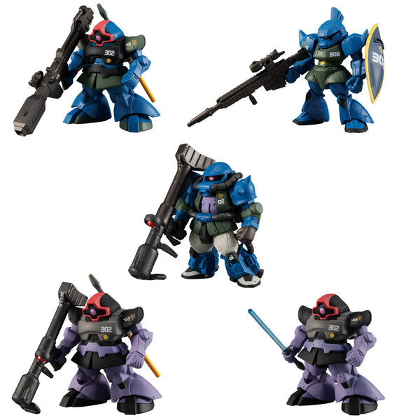 FW GUNDAM CONVERGECORE NIGHTMARE OF SOLOMON 302ND PATROL SQUAD SET W/O GUM