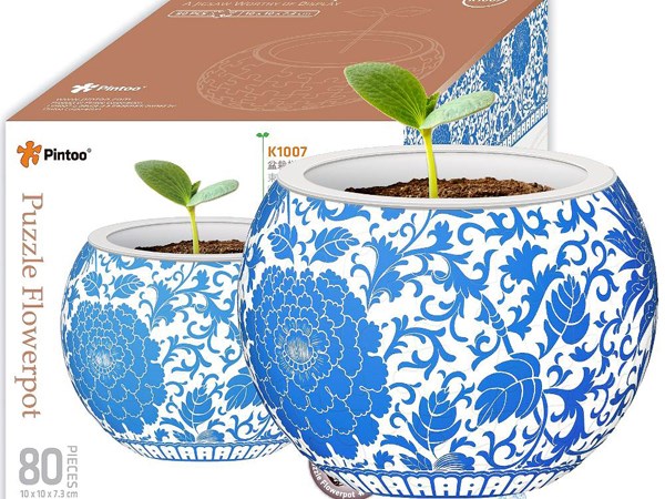 3D Flowerpot Oriental Flower