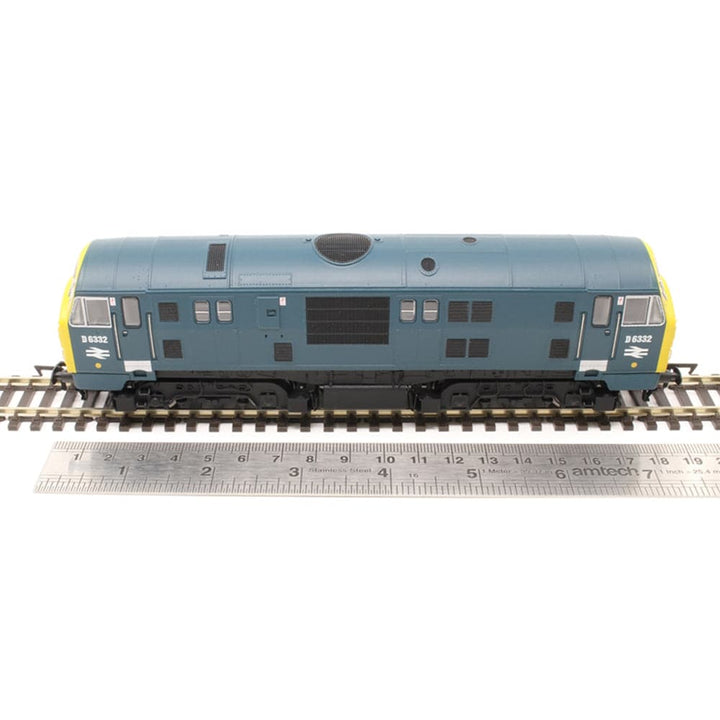 Dapol - OO Class22 D6332 BR Blue FYE Font A DCC