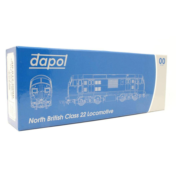 Dapol - OO Class22 D6332 BR Blue FYE Font A DCC