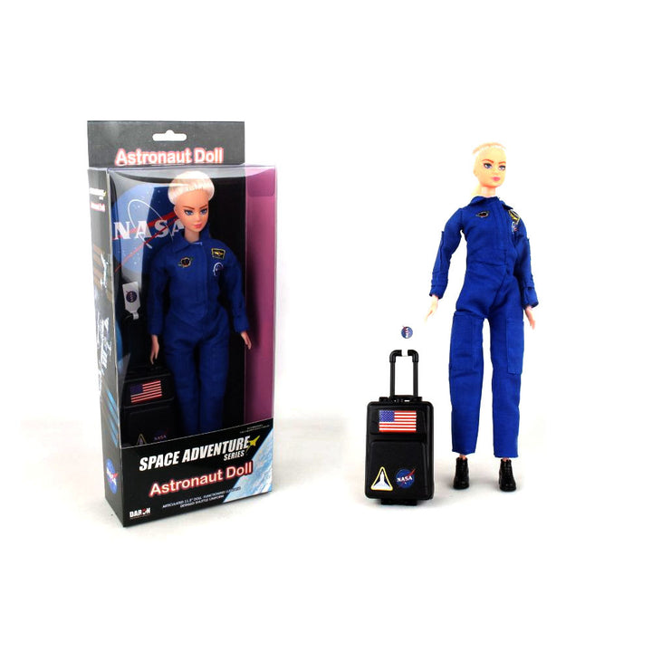 Daron - Astronaut Doll (Female) In Blue Suit