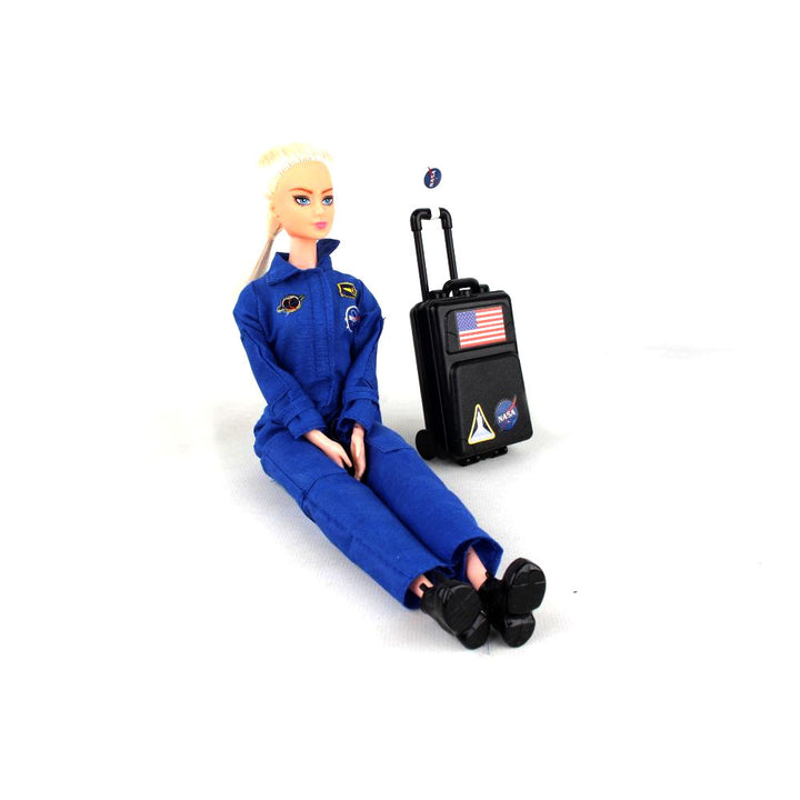 Daron - Astronaut Doll (Female) In Blue Suit