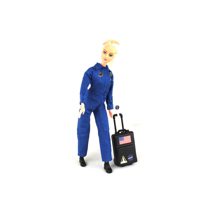 Daron - Astronaut Doll (Female) In Blue Suit