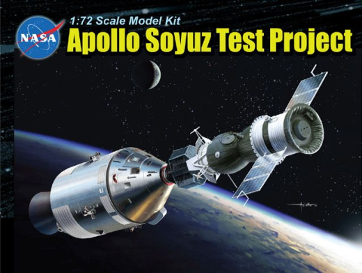 11012 1/72 Apollo Soyuz Test Project Plastic Model Kit