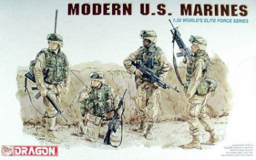 Dragon - Dragon 3027 1/35 Modern U.S. Marines Plastic Model Kit