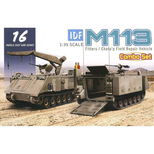 Dragon - Dragon 3622 1/35 M113 Fitter and Chata"p Field Repair Vehicle Plastic Model Kit