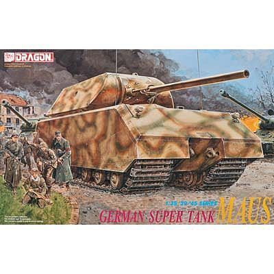 Dragon - Dragon 6007 1/35 German Super Tank 'Maus' Plastic Model Kit