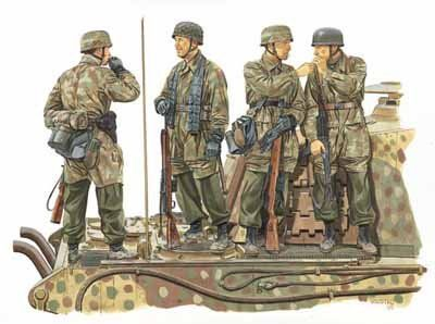 1/35 3rd Fallschirmjager Division (Ardennes 1944), Part 2 Plastic Model Kit