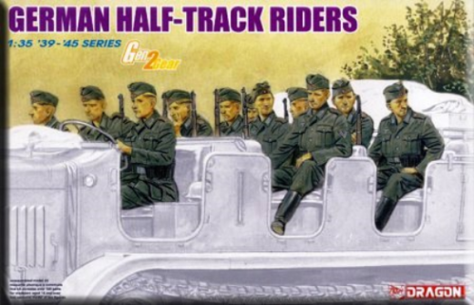 6671 1/35 German HalfTrack Riders