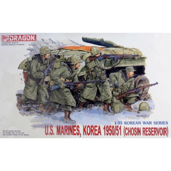 6802 1/35 US Marines Korea 1950/51 Plastic Model Kit