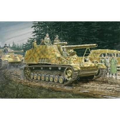 6935 1/35 Hummel Early/Late Production 2 in 1 Plastic Model Kit