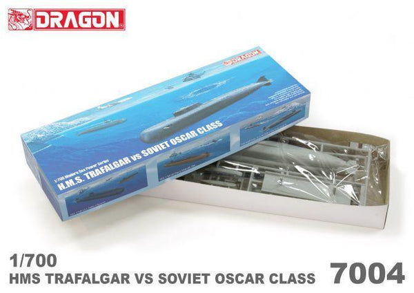 1/700 HMS Trafalgar vs Soviet Oscarclass Plastic Model Kit