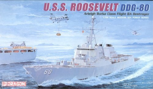 7039 1/700 U.S.S. Roosevelt DDG80 Plastic Model Kit