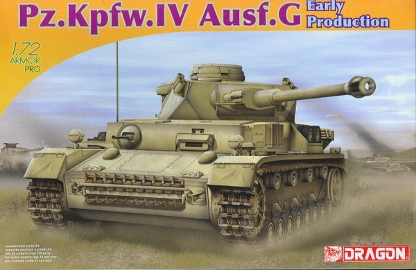 7278 1/72 Pz.Kpfw.IV Ausf.G Early Production Plastic Model Kit