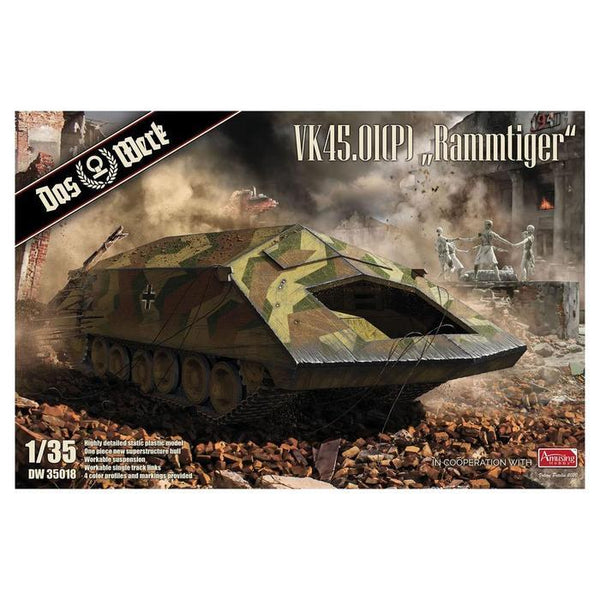 35018 VK45.01P   Rammtiger   Plastic Model Kit