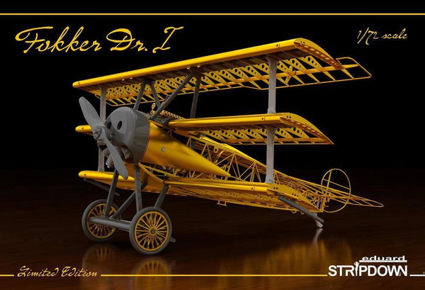 2114 1/72 Fokker Dr.I STRIPDOWN Plastic Model Kit