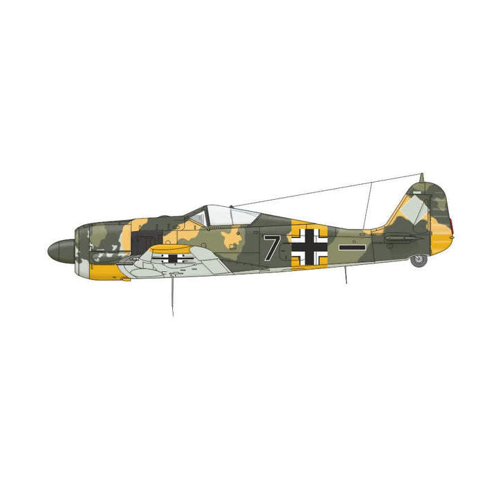 Eduard - Eduard 2122 1/72 Gr?nherz DUAL COMBO Plastic Model Kit