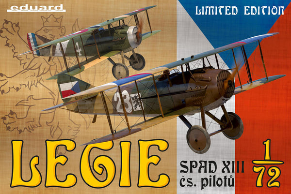 Eduard - Eduard 2126 1/72 Legie - SPAD XIII cs pilotu Plastic Model Kit