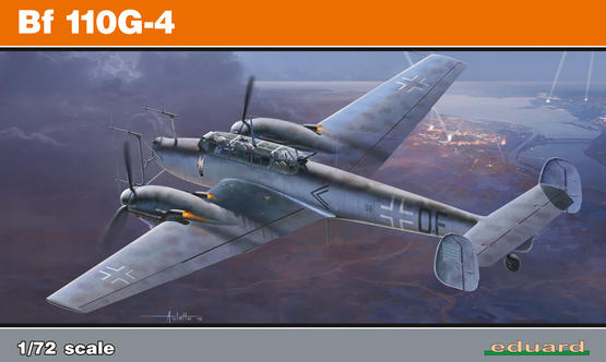 7094 1/72 Bf 110G4 Plastic Model Kit