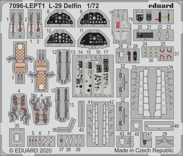 07096 1/72 Czechoslovak L29 Delfin Profipack