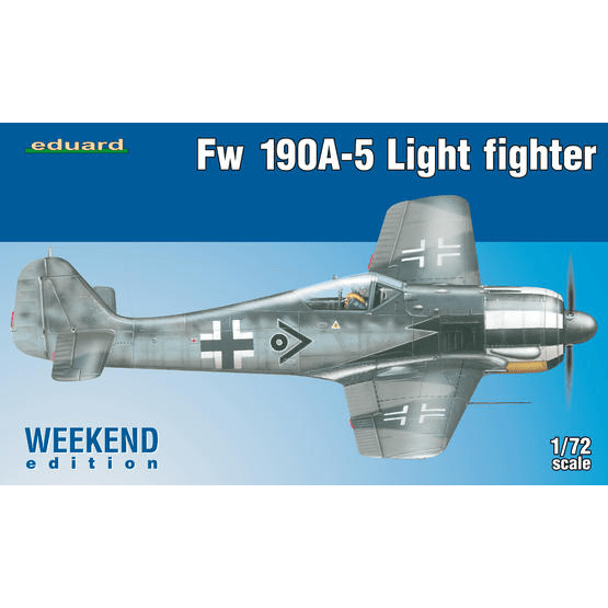 Eduard - Eduard 7439 1/72 Fw 190A-5 Light Fighter (2 cannons) Plastic Model Kit