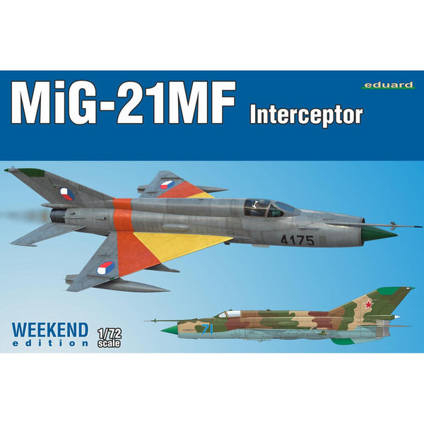 7453 1/72 MiG21MF Interceptor Weekend edition Plastic Model Kit